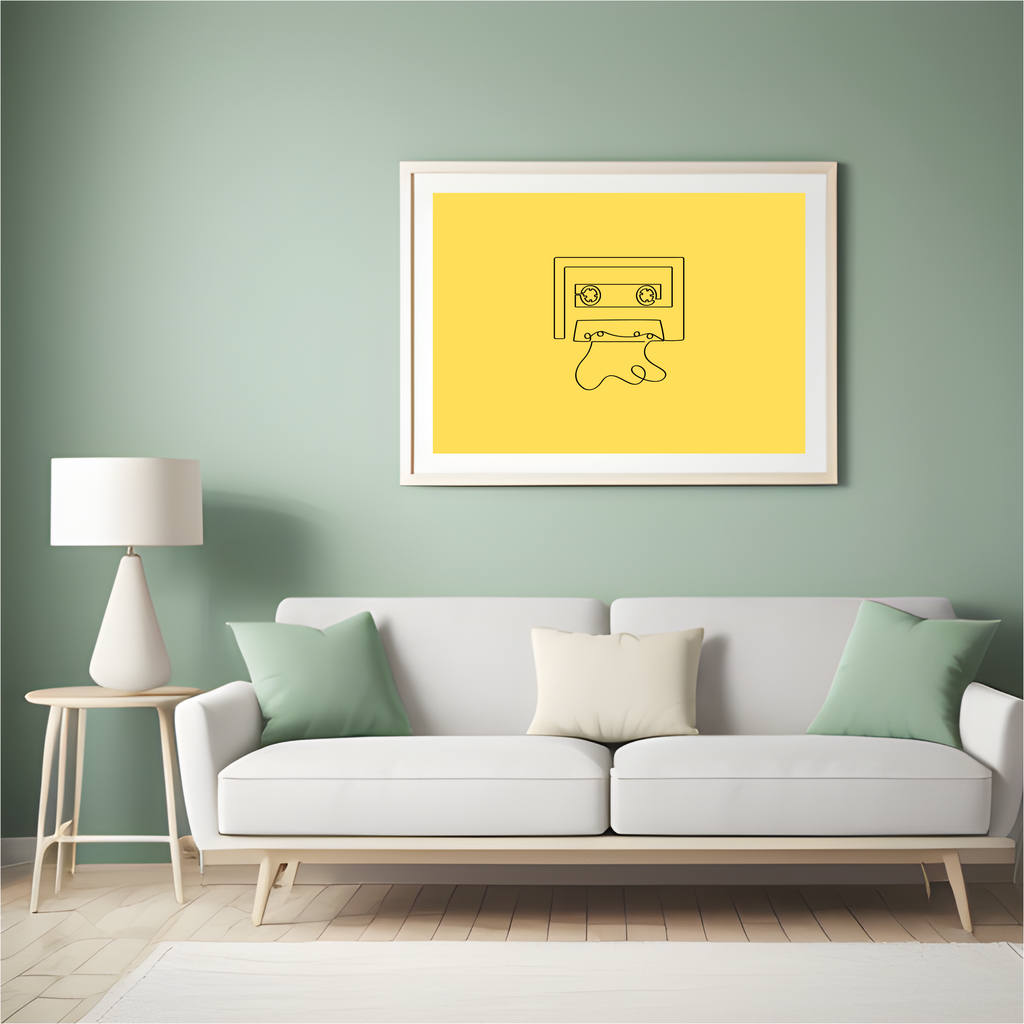 Casette one line print