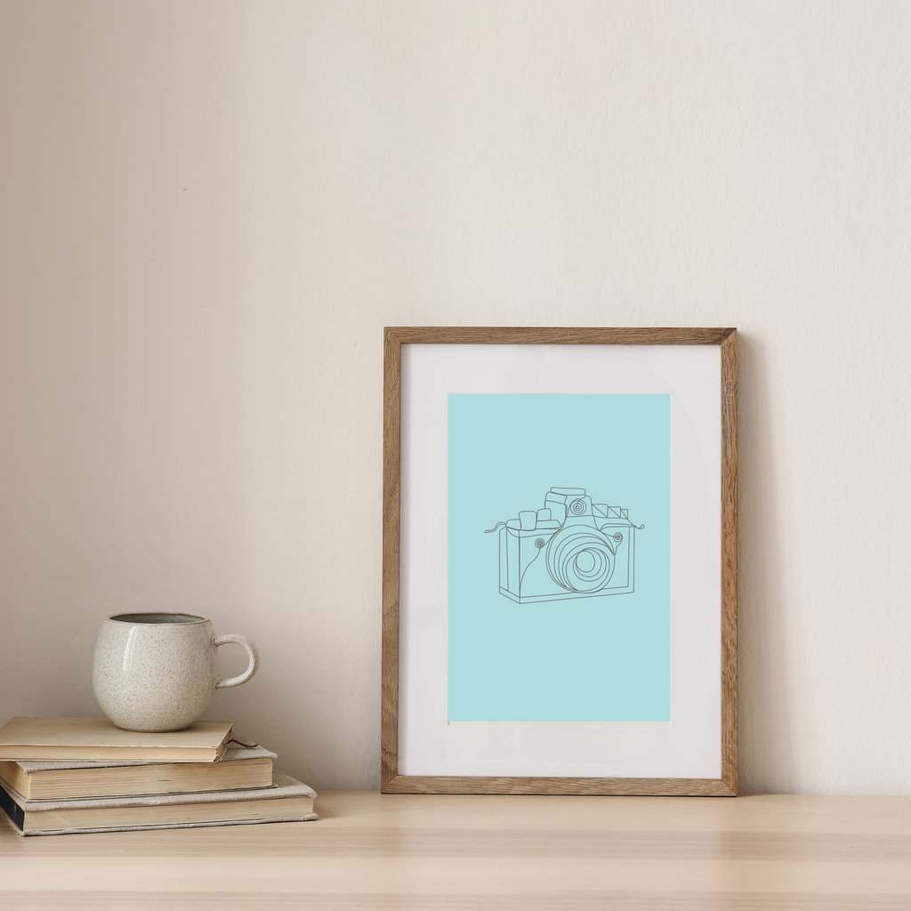 Camera one line print