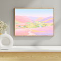 Ullswater fells print