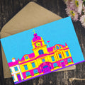 Kendal Town Hall bright greeting card