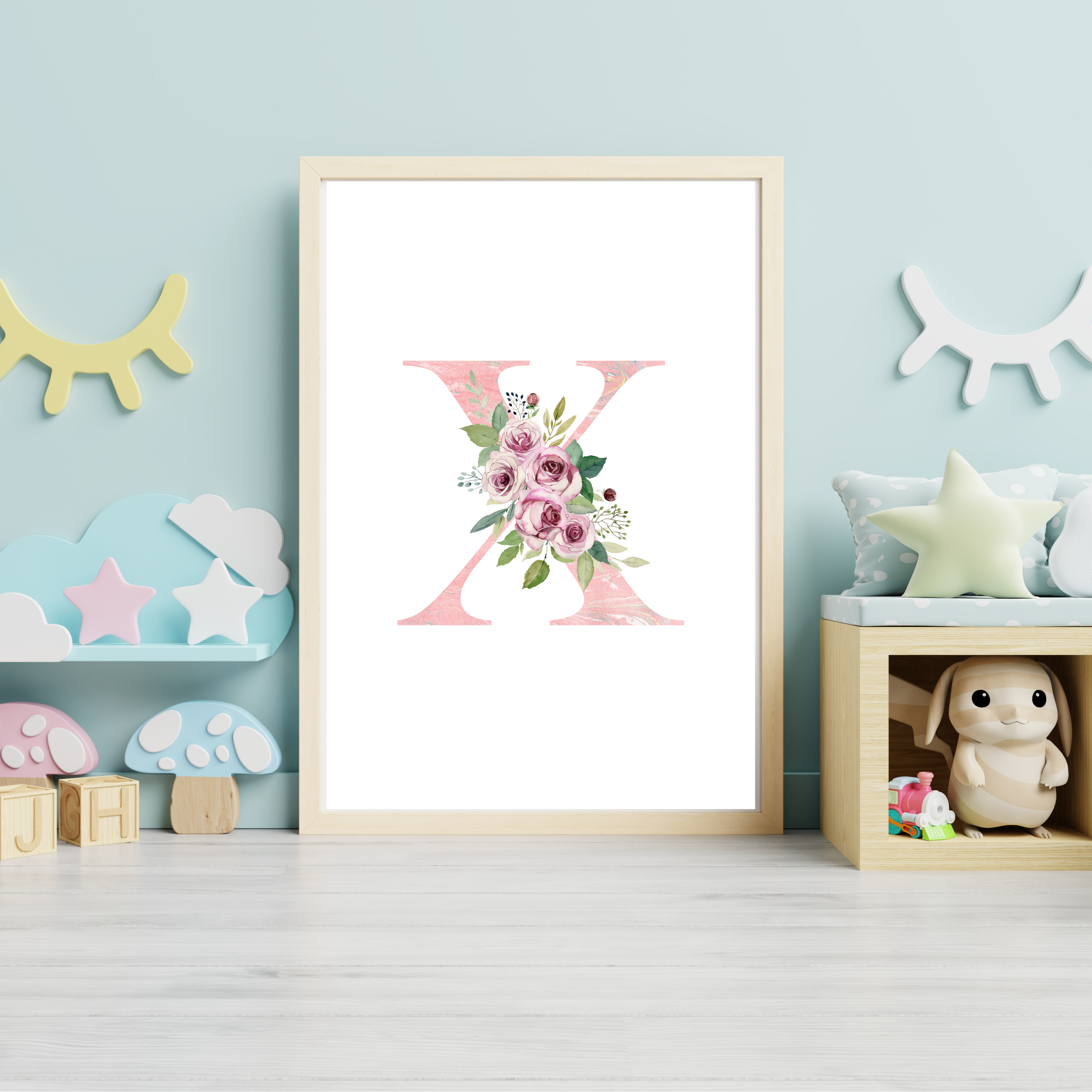 Floral watercolour prints