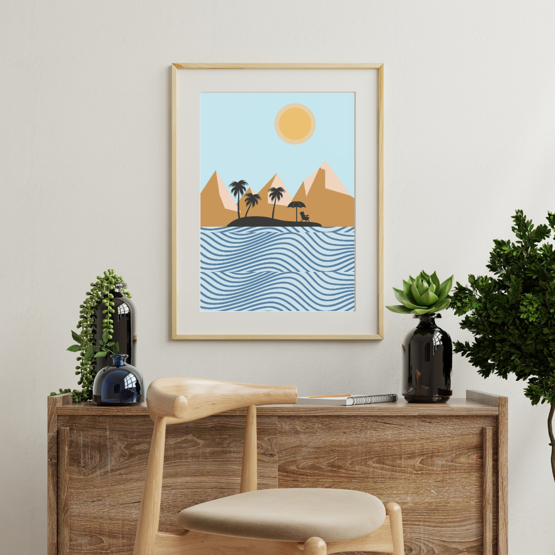 Desert print