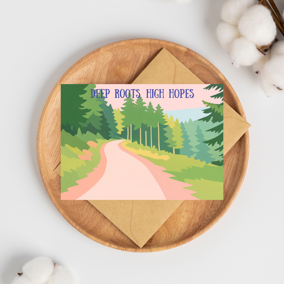 Deep Rootes High Hopes greeting card