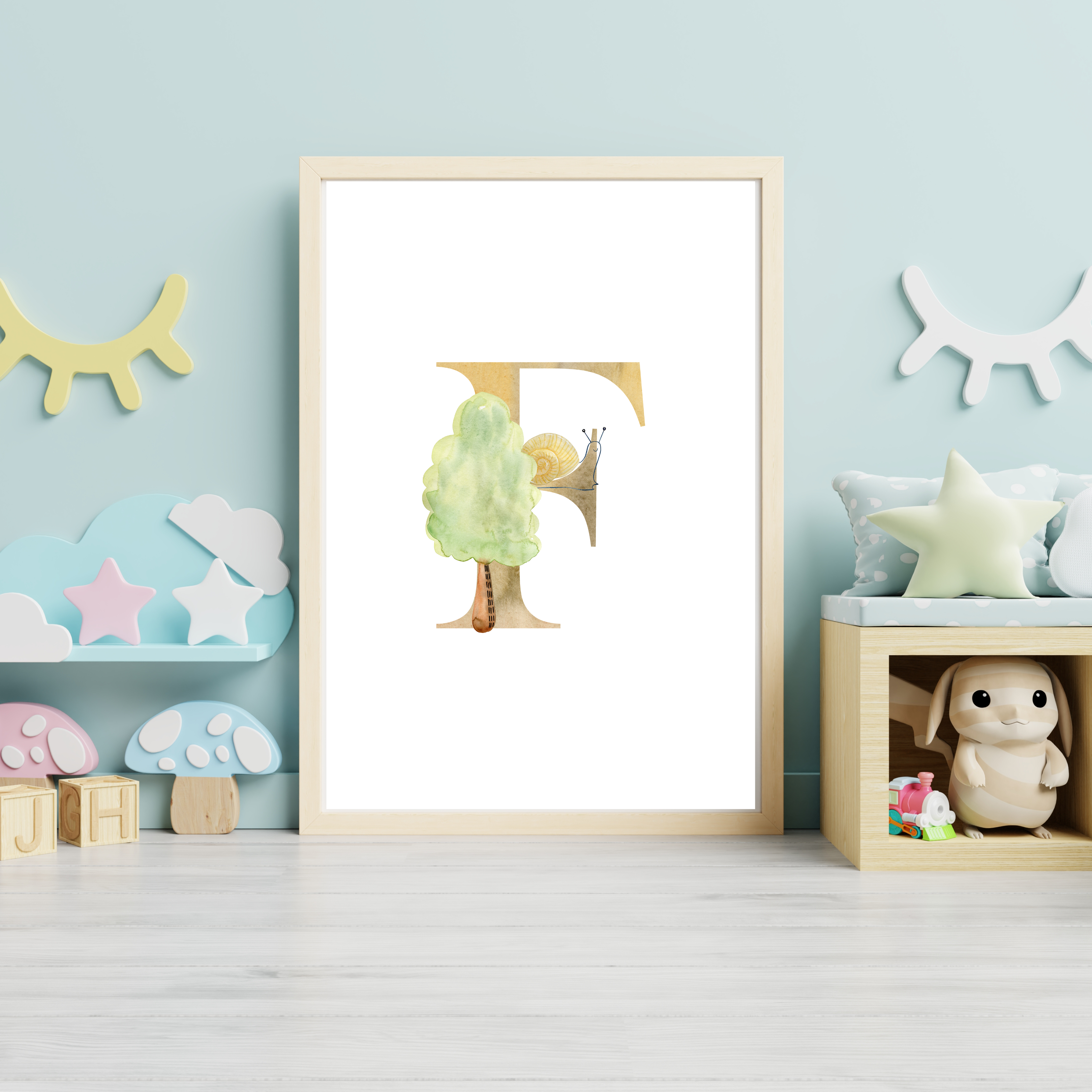 Forest initial print