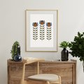 Midcentury Tulip Print