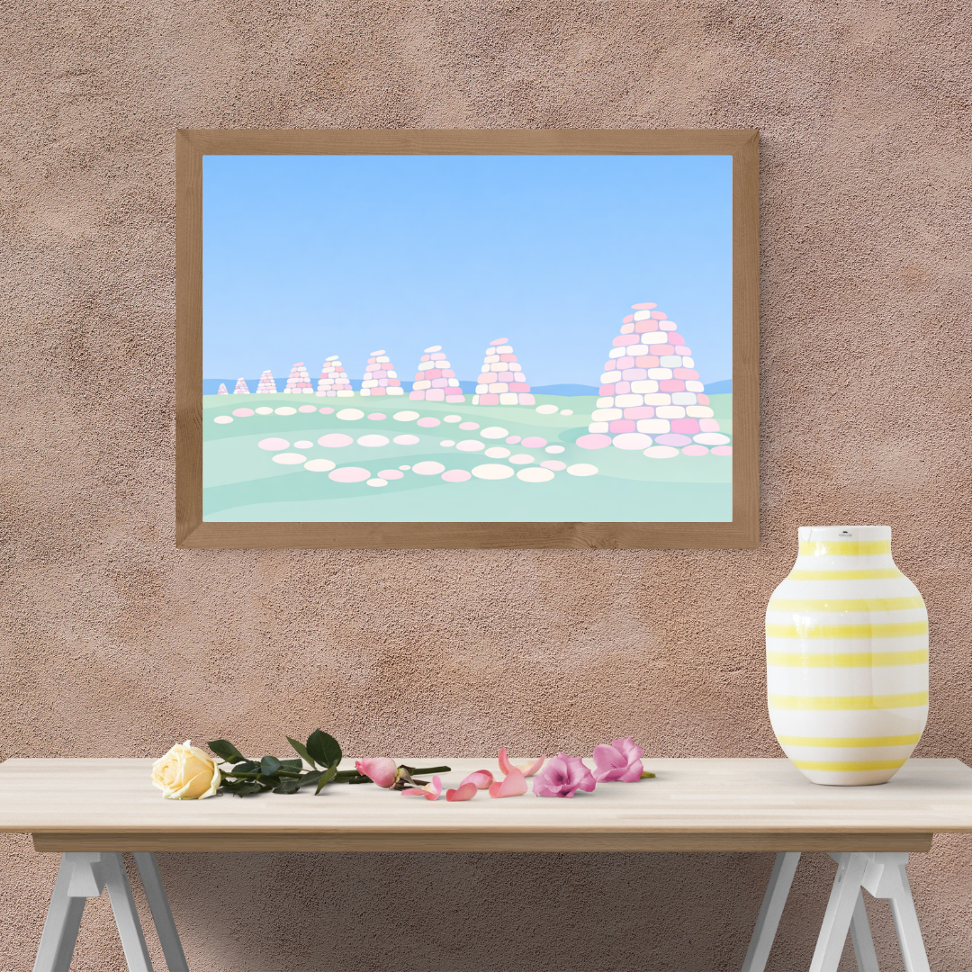 Nine Standards, Kirkby Stephen Print