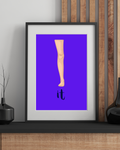 Leg It Print