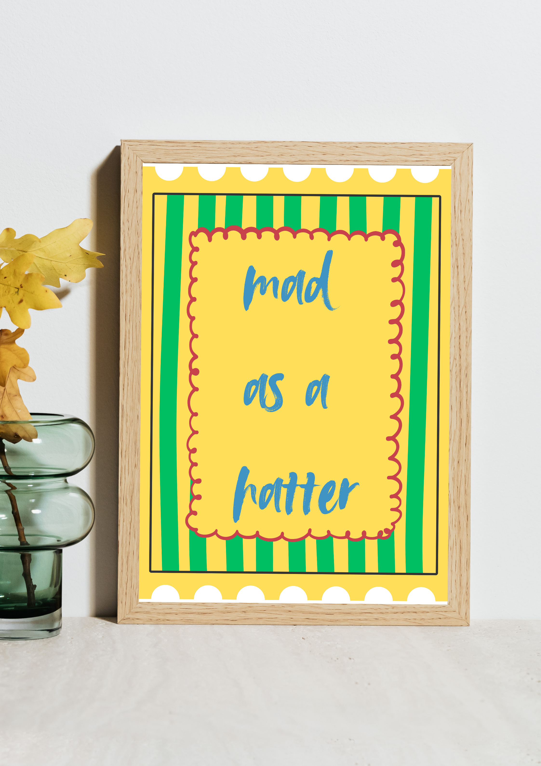 Mad as a Hatter Print