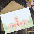 Kendal Holy Trinity Church pastel greeting card