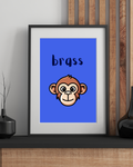 Brass Monkey Print