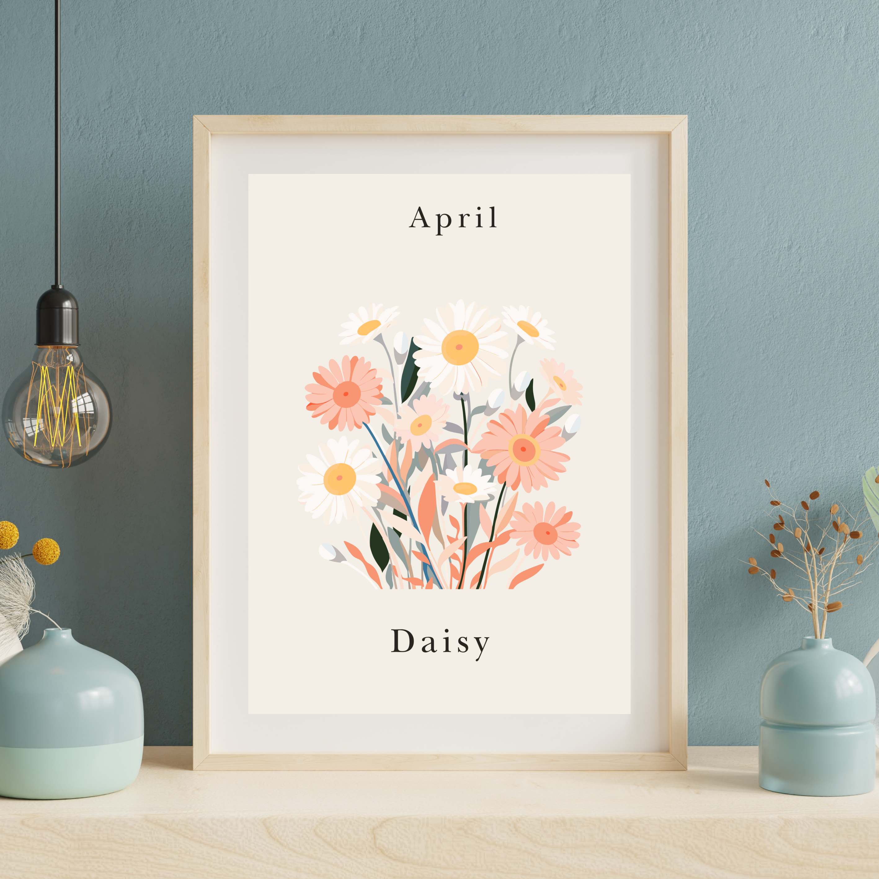 Birth Month Flower Prints
