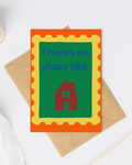 There's no place like home greeting card