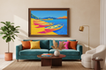 Keswick Derwent shore lake print