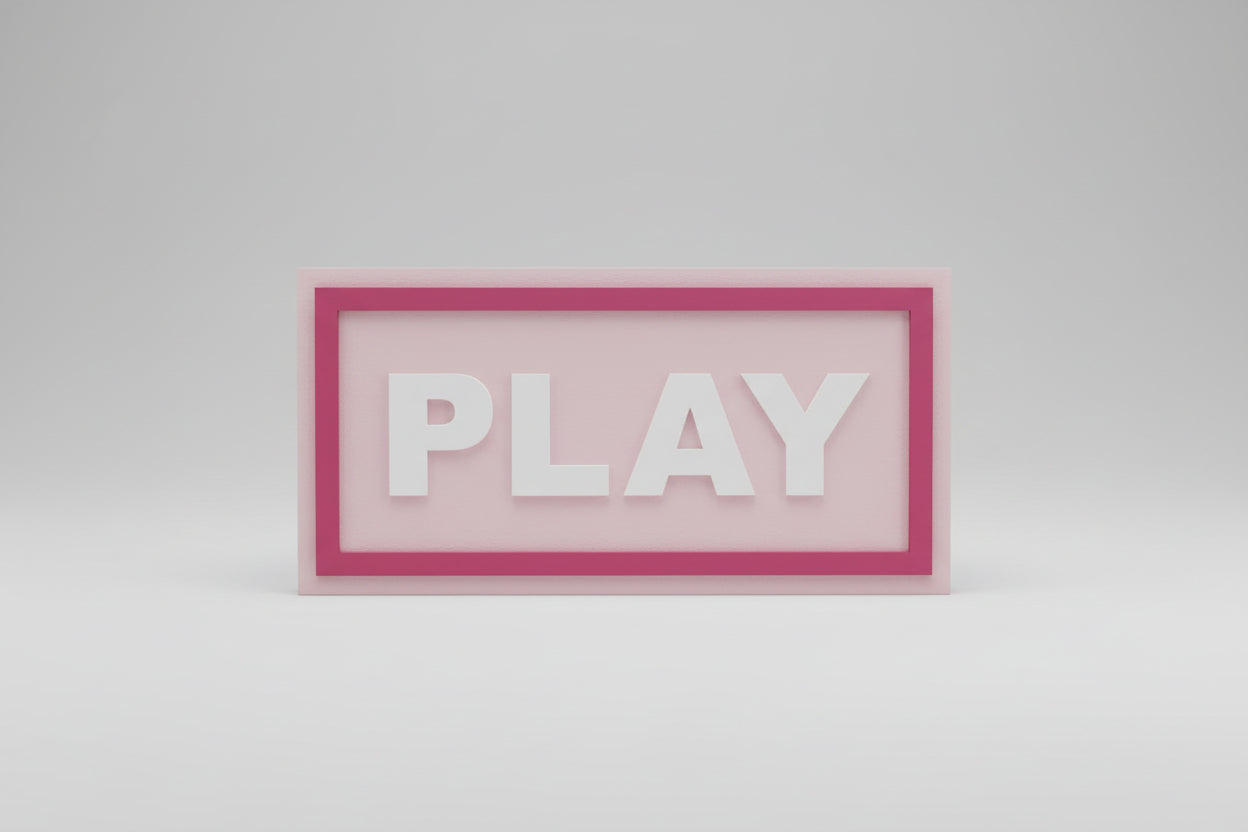 Custom Wooden Word Wall Art