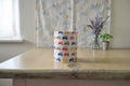 Bright tractor pattern mug and coaster