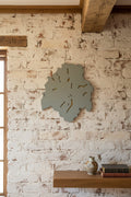 Lake district wooden map with lakes