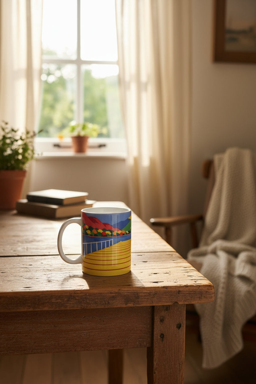Ullswater Steamer Mug and coaster