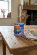 Ullswater Steamer Mug and coaster (pastel)