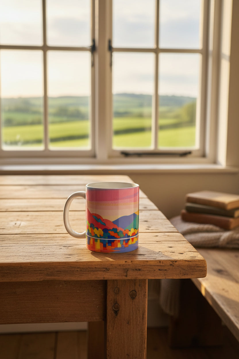 Ullswater Lake Mug and coaster