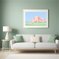 Kendal Castle Print (pastel)