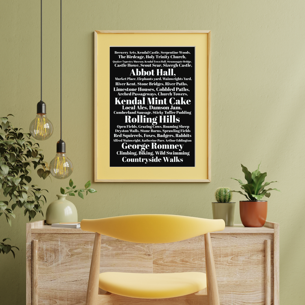 Kendal Word Print