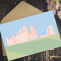 Penrith Castle pastel greeting card
