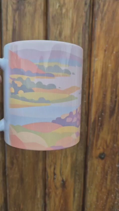 Lake District Walking Mug