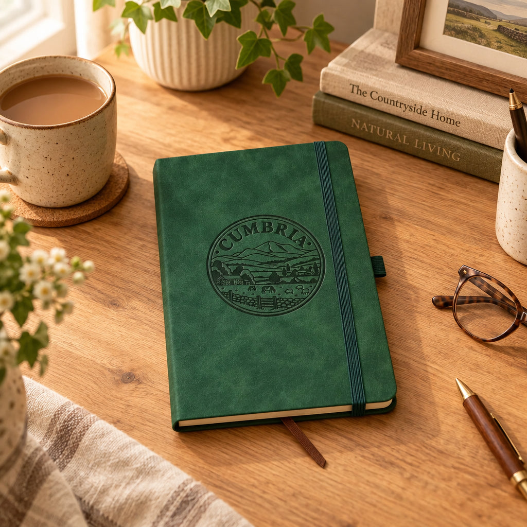 Cumbria Engraved Book