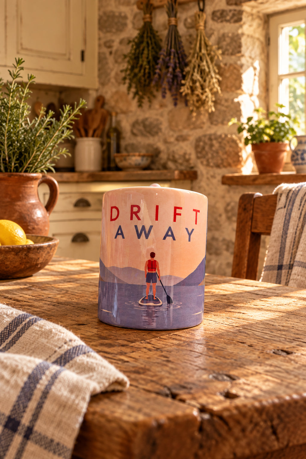 Drift Away Paddleboarding Mug