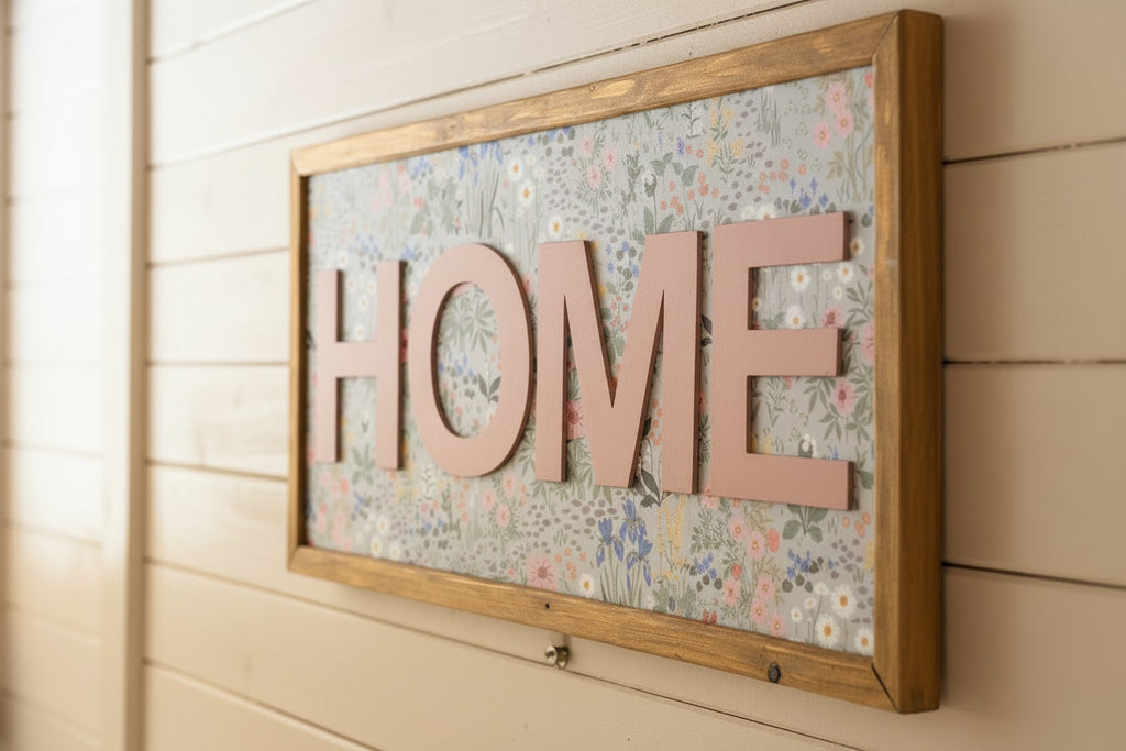 30x60 word wall art