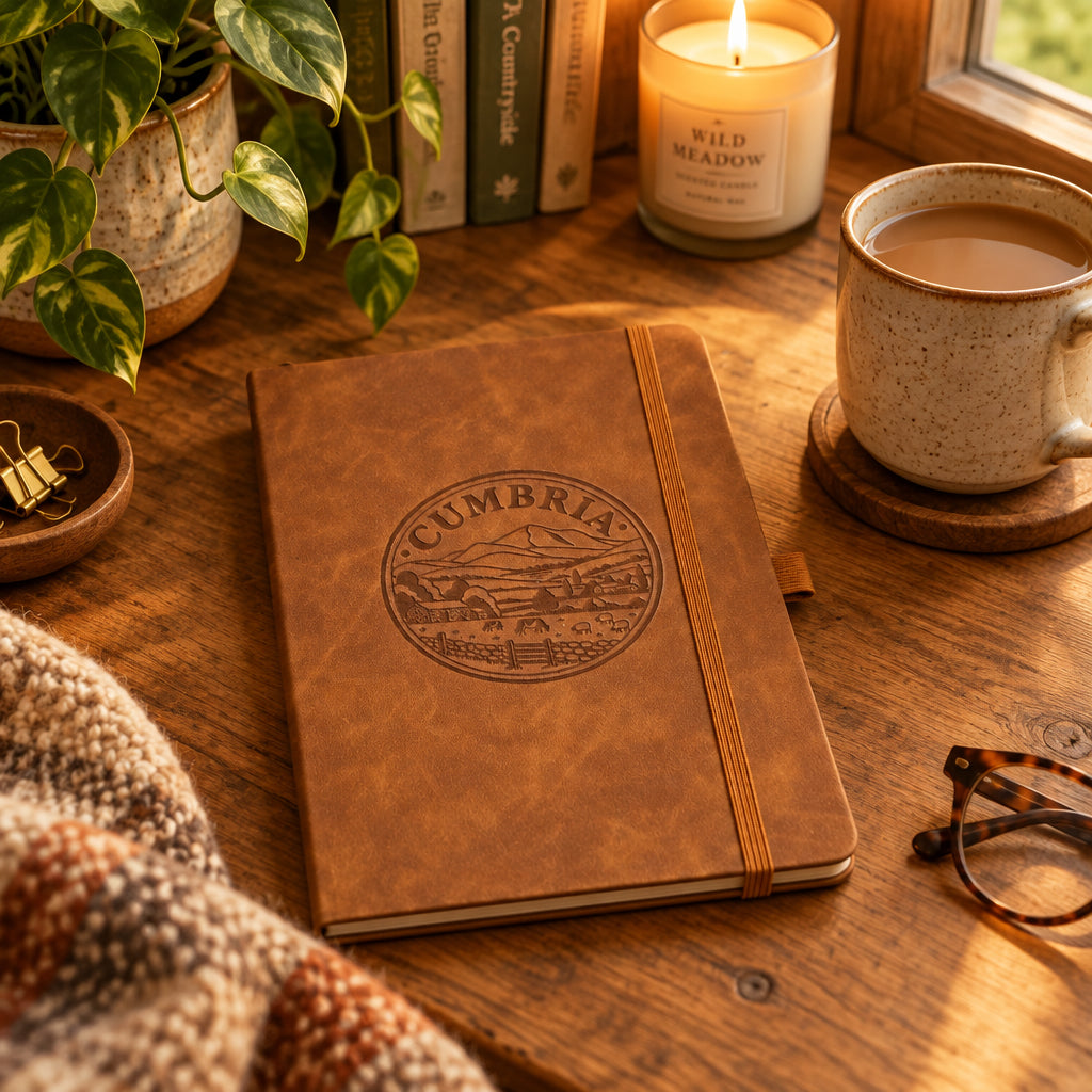Cumbria Engraved Book