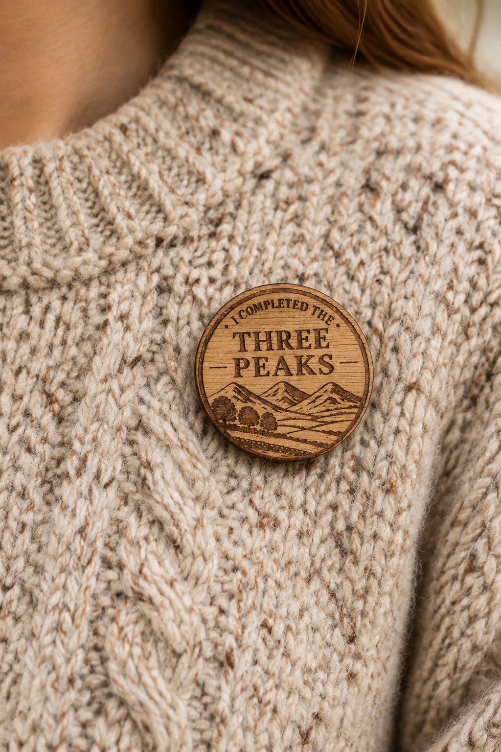 Three Peaks Badge
