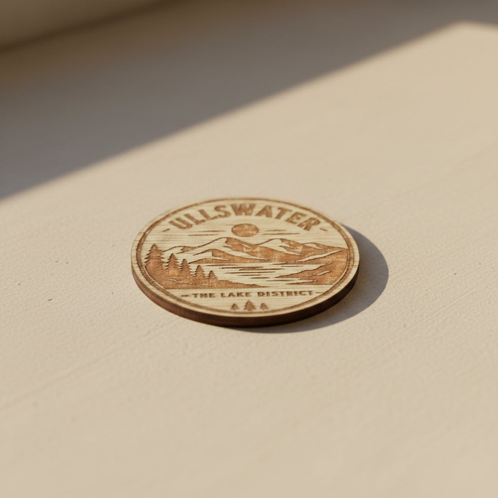 Ullswater engraved badge