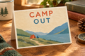 Camp Out Card