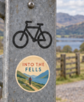 Into The Fells Mountain Biking Sticker