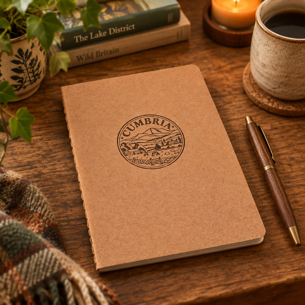 Cumbria Kraft Notebook