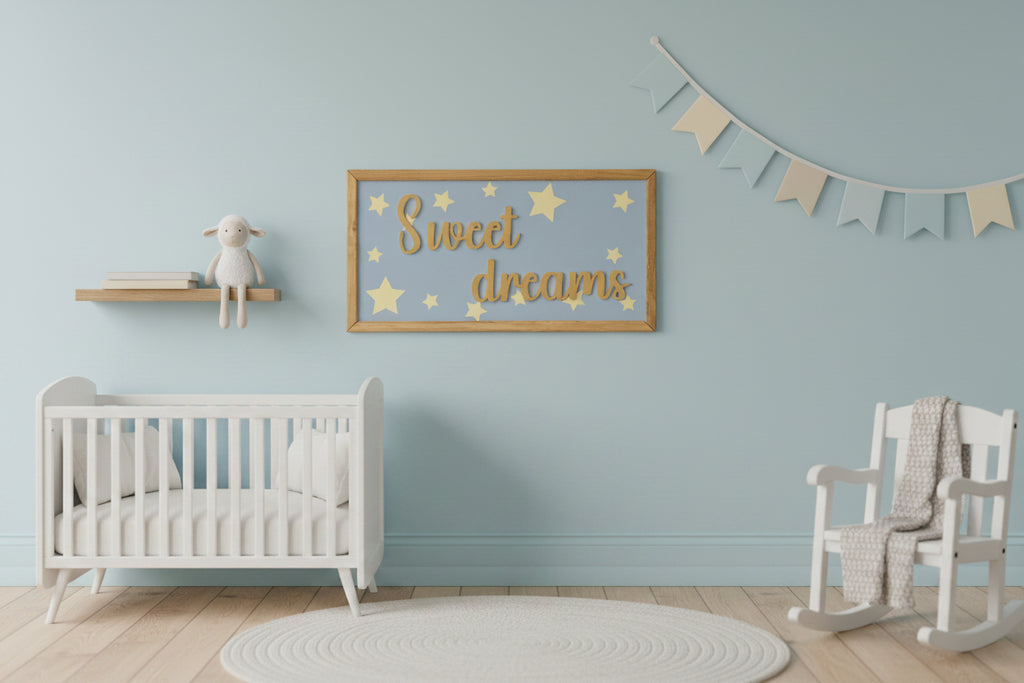 30x60 word wall art