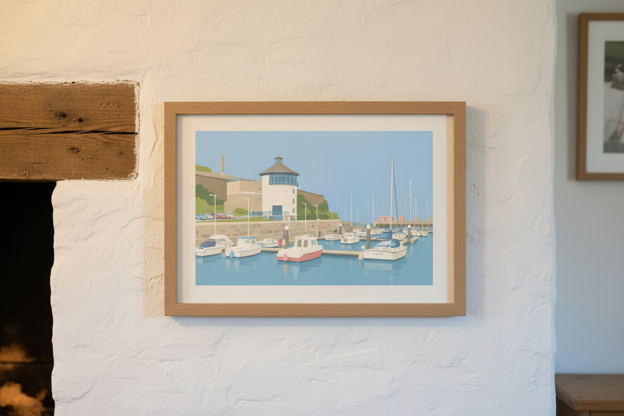 Whitehaven Harbour Print