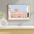 Kirkby Stephen Cloisters Print (pastel)