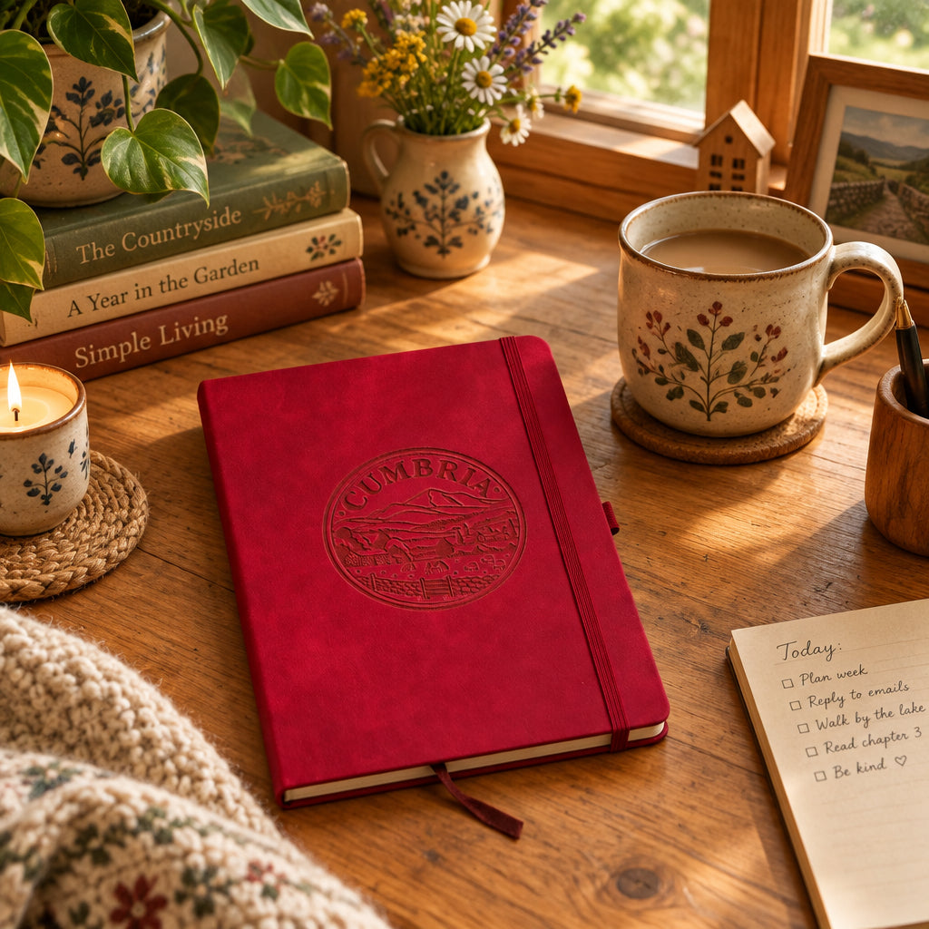 Cumbria Engraved Book