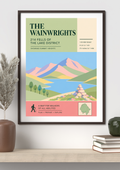 The Wainwrights 214 Fells of the Lake District Print (pastels)