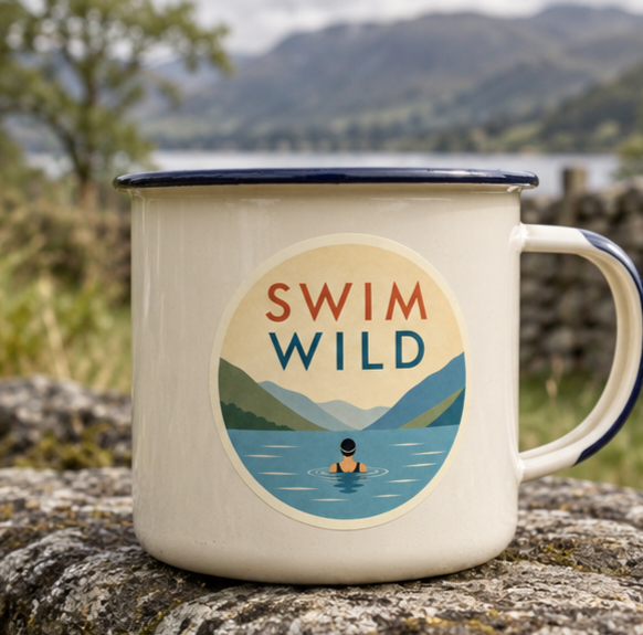 Swim Wild Sticker