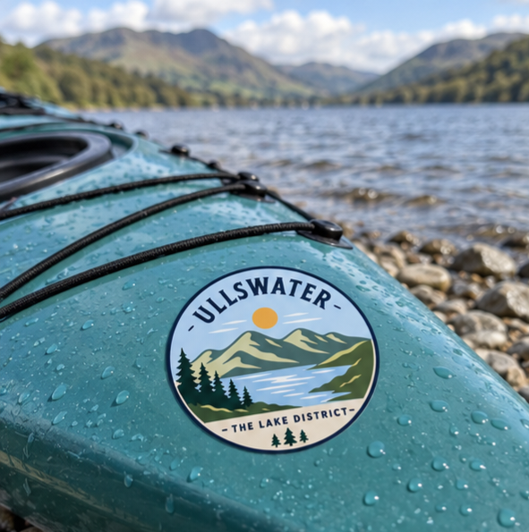 Ullswater Lake District Sticker