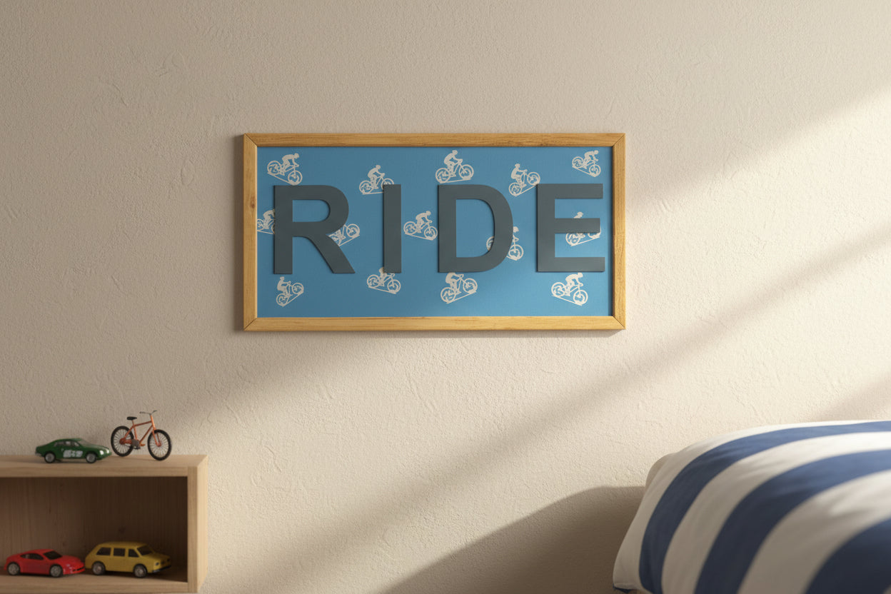 30x60 word wall art