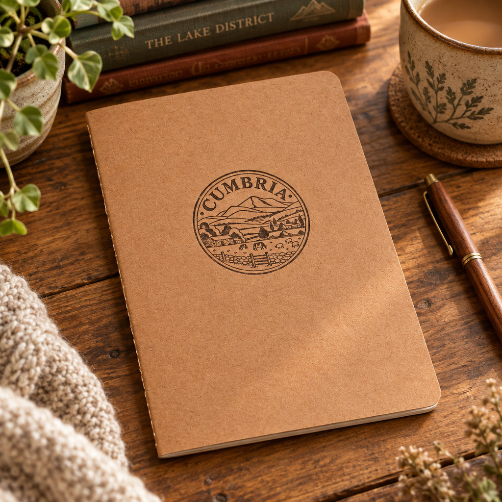 Cumbria Kraft Notebook